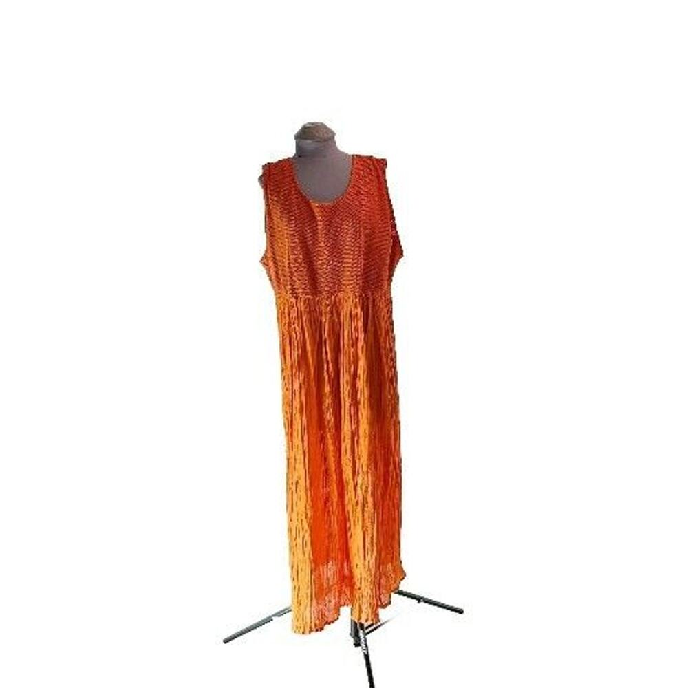 Ms. Moda Size 2XL Sleeveless Maxi Dress